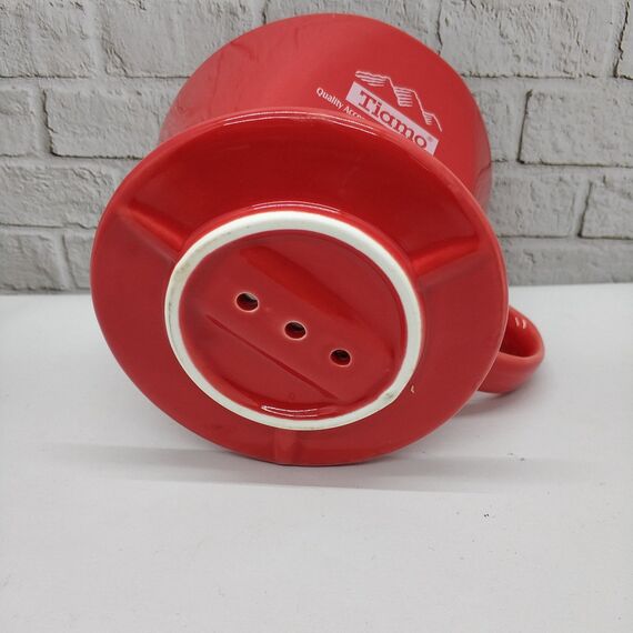 Tiamo HG5491 Керамический пуровер 102 красный, фото , изображение 5 Tiamo HG5491 Керамический пуровер 102 красный, фото , изображение 5