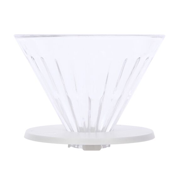 Timemore Crystal Eye 02 воронка из боросиликатного стекла белая, фото 