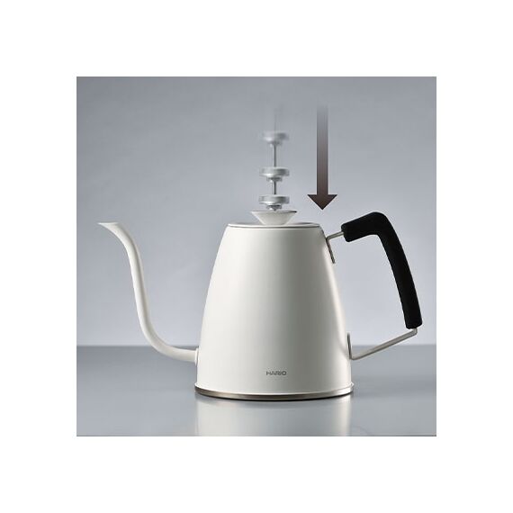 Hario Dkg-140-w Smart G Kettle Чайник 1.4 л белый, фото , изображение 5