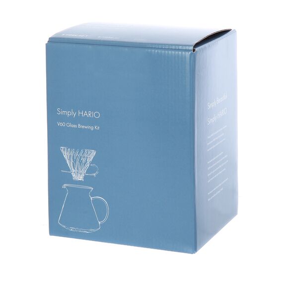 Hario S-VGBK-02-T Набор V60 с прозрачной стеклянной воронкой 02, фото , изображение 8