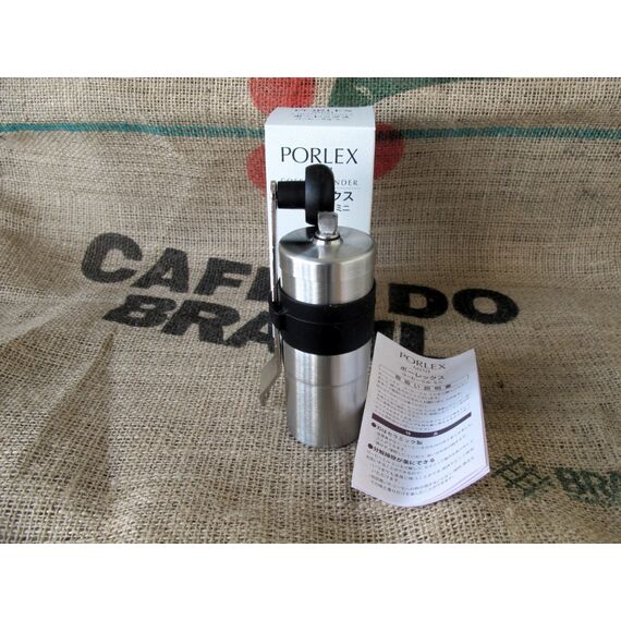 Ручная кофемолка из нержавеющей стали Porlex Mini JP-20 с ручкой