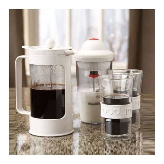 Bodum 11376-913 Bean Френч-пресс 1 л белый, фото , изображение 10