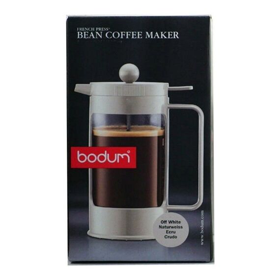 Bodum 11376-913 Bean Френч-пресс 1 л белый, фото , изображение 11