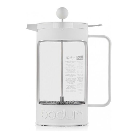 Bodum 11376-913 Bean Френч-пресс 1 л белый, фото , изображение 3
