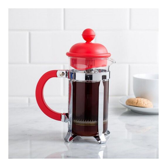 Bodum 1913-294 Caffetiera Френч-пресс 350 мл красный, фото , изображение 4