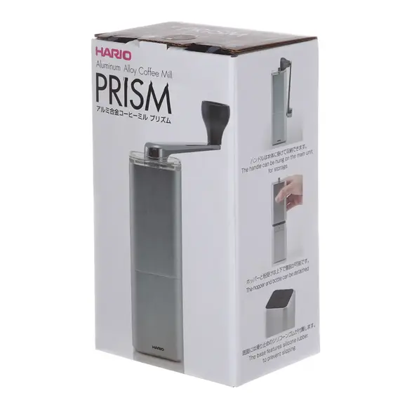 Hario Prism MSA-2-B Ручная кофемолка чёрная, фото , изображение 5