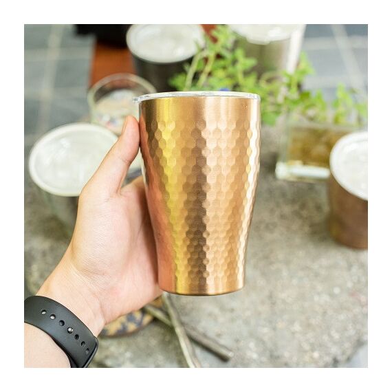 Tiamo HE5165BZ Термокружка 360 мл бронзовая, фото , изображение 4