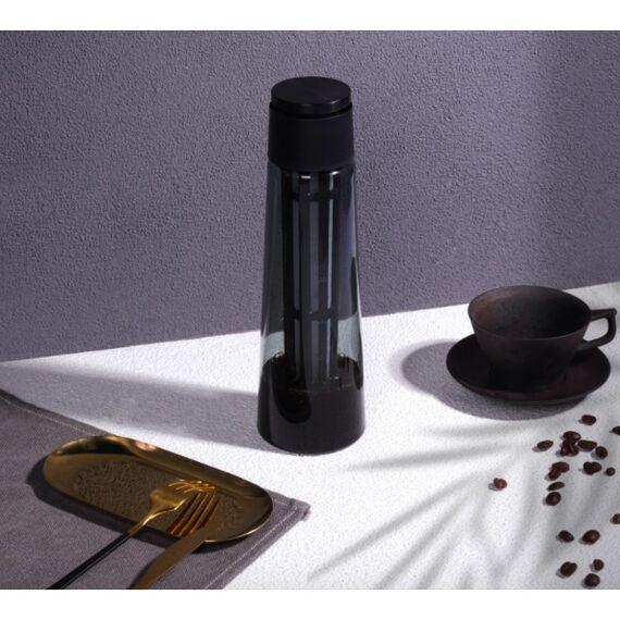 Timemore Icicle Заварочная бутылка для Cold Brew 600 мл чёрная, фото , изображение 2