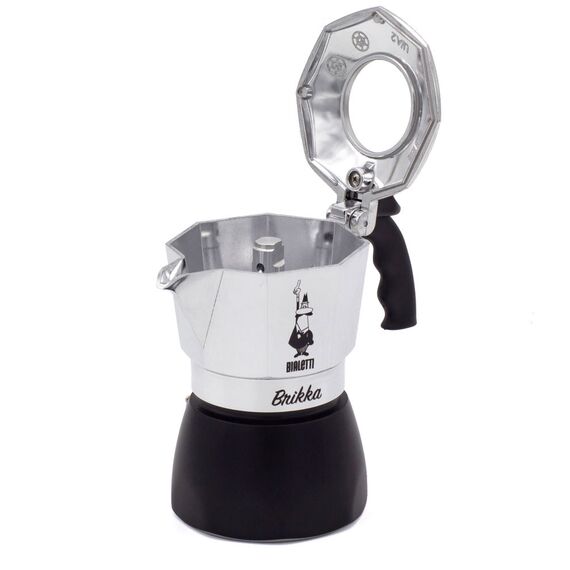 Bialetti 7314 Brikka на 4 чашки Гейзерная кофеварка, фото , изображение 2 Bialetti 7314 Brikka на 4 чашки Гейзерная кофеварка, фото , изображение 2