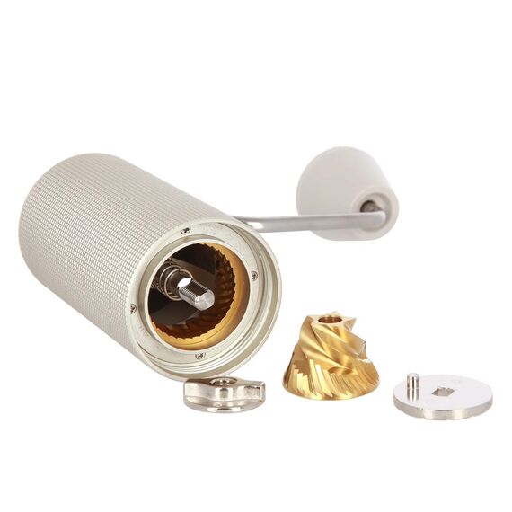 Timemore Chestnut C2 Titanium version Кофемолка ручная золотая, фото , изображение 4