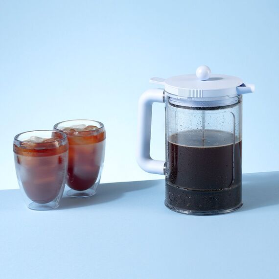 Bodum Bean Ice Кофейник для приготовления холодного кофе 1.5 л лунный, фото , изображение 2 Bodum Bean Ice Кофейник для приготовления холодного кофе 1.5 л лунный, фото , изображение 2