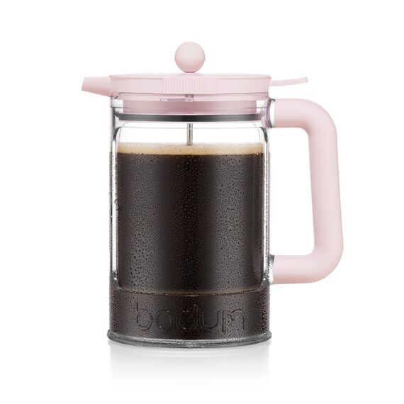 Bodum Bean Ice Кофейник для приготовления холодного кофе 1.5 л розовый, фото 