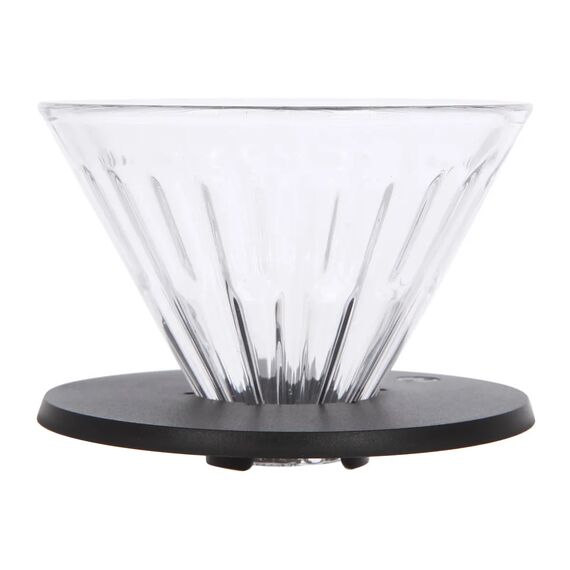 Timemore Glass Crystal Eye Brewer Set 01 360 мл набор для заваривания кофе черный, фото , изображение 3