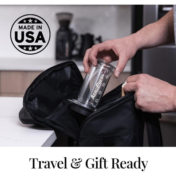 Aerobie AeroPress Clear Кофеварка ручная, фото , изображение 7