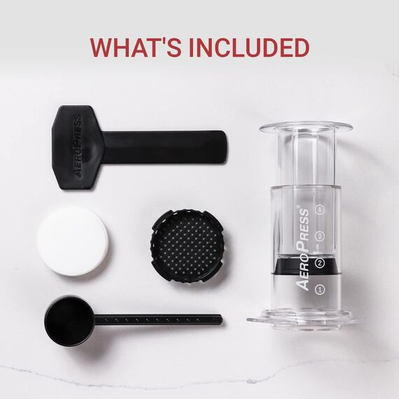Aerobie AeroPress Clear Кофеварка ручная, фото , изображение 8