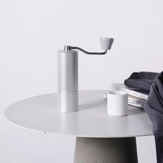 Timemore Chestnut C3 Кофемолка ручная серебристая, фото , изображение 5