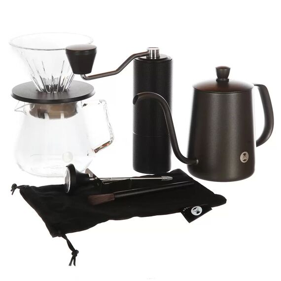 Timemore C3 Pour Over Set Fish 03 набор для заваривания кофе черный, фото 