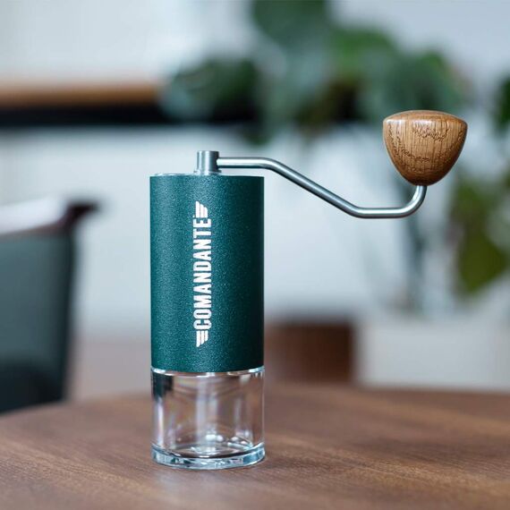 Comandante C40 MK4 Nitro Blade Racing Green Кофемолка ручная, фото , изображение 9