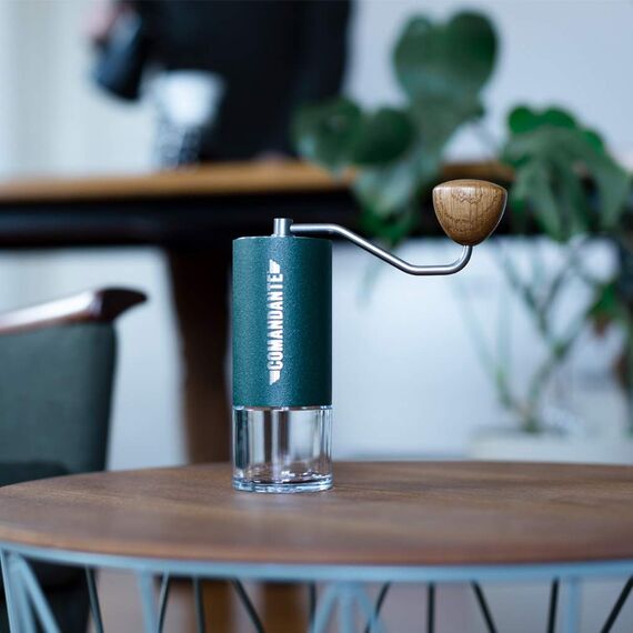 Comandante C40 MK4 Nitro Blade Racing Green Кофемолка ручная, фото , изображение 8