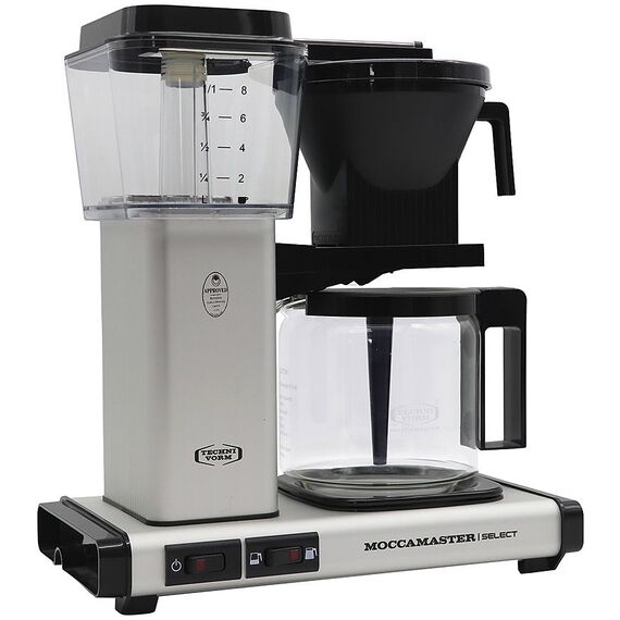 Moccamaster KBG Select Капельная кофеварка матовое серебро, фото , изображение 2 Moccamaster KBG Select Капельная кофеварка матовое серебро, фото , изображение 2