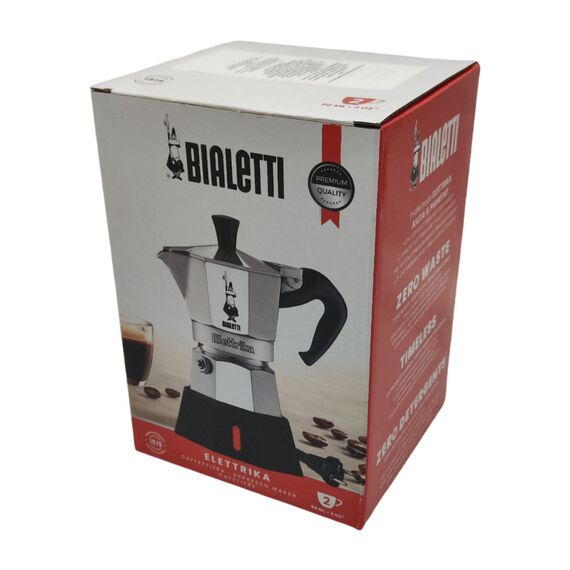 Bialetti 7290 Moka Elettrika Гейзерная кофеварка на 2 чашки, фото , изображение 2