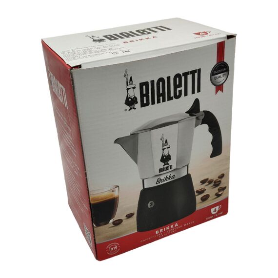 Bialetti 7314 Brikka на 4 чашки Гейзерная кофеварка, фото , изображение 4 Bialetti 7314 Brikka на 4 чашки Гейзерная кофеварка, фото , изображение 4