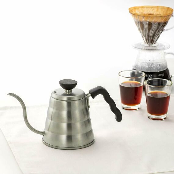 Hario VKBR-70-HSV Buono V60 Coffee Drip Чайник 0.7 л стальной, фото , изображение 4