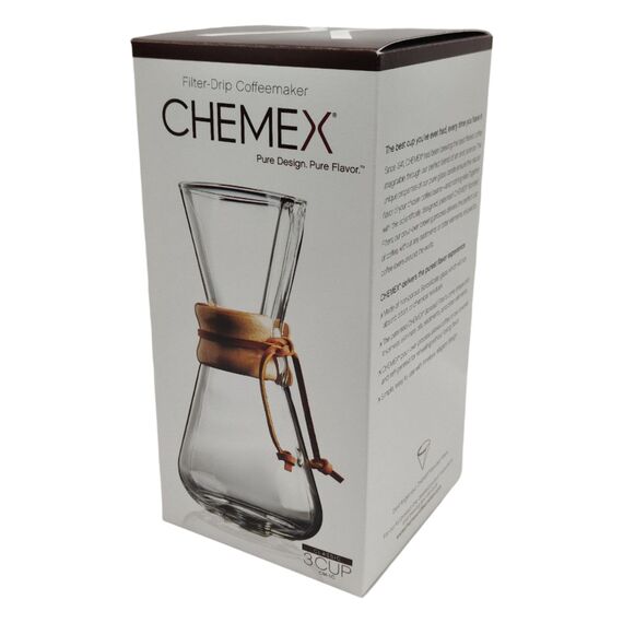 Chemex Кофеварка на 1-3 чашки, фото , изображение 3