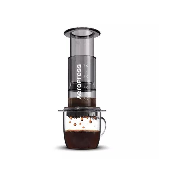 Aerobie AeroPress Clear Кофеварка ручная красная [CLONE], фото 
