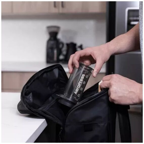 AeroPress Clear Кофеварка ручная черная, фото , изображение 3