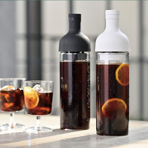 Hario Filter-In Coffee Bottle Бутылка для заваривания кофе черная, фото , изображение 6