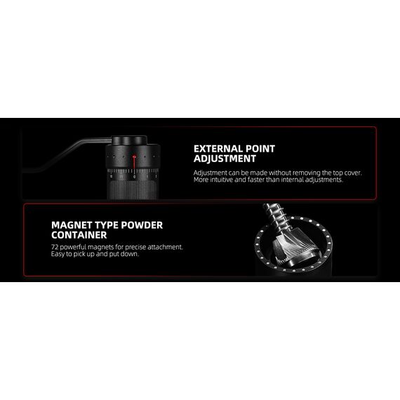 MHW-3BOMBER R3 Кофемолка ручная черная с ручкой из ореха, фото , изображение 11