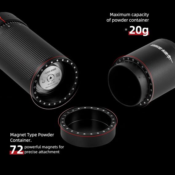 MHW-3BOMBER R3 Кофемолка ручная серебро ручкой из ореха, фото , изображение 5