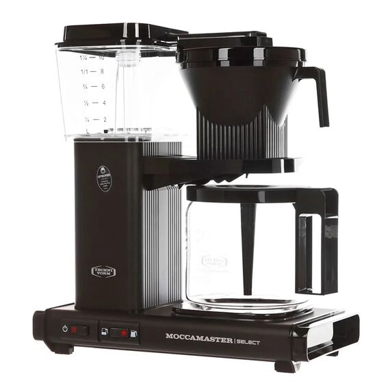 Moccamaster KBG Select Капельная кофеварка чёрная матовая, фото 