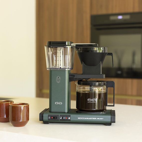 Moccamaster KBG Select Капельная кофеварка зеленый лес, фото , изображение 9