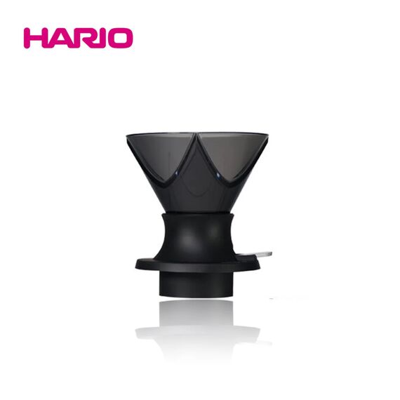 Hario MUSD-02-B Mugen x Switch Имерсионный пуровер пластиковый 02 чёрный, фото 