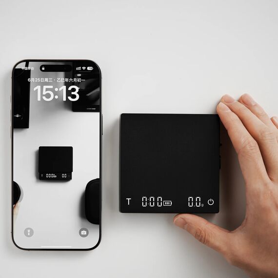 MHW-3BOMBER Cube 3.0 Micro Весы для кофе черные, фото , изображение 12