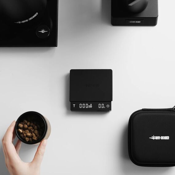 MHW-3BOMBER Cube 3.0 Micro Весы для кофе черные, фото , изображение 10
