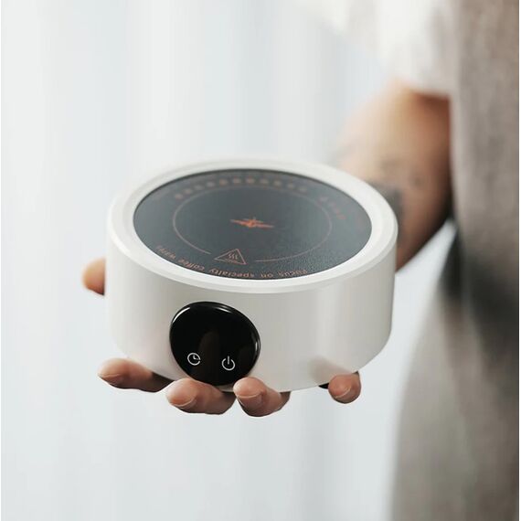 MHW-3BOMBER RC7080W-OS Мини-плитка для гейзерной кофеварки белая, фото , изображение 9