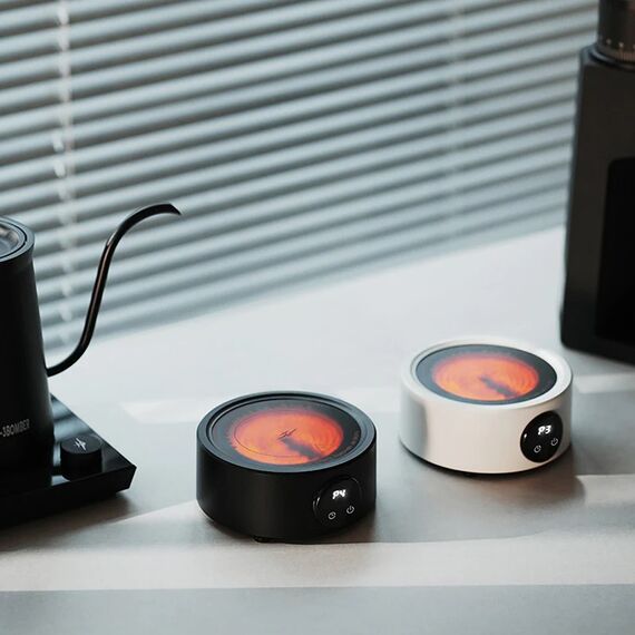 MHW-3BOMBER RC7080W-OS Мини-плитка для гейзерной кофеварки белая, фото , изображение 2