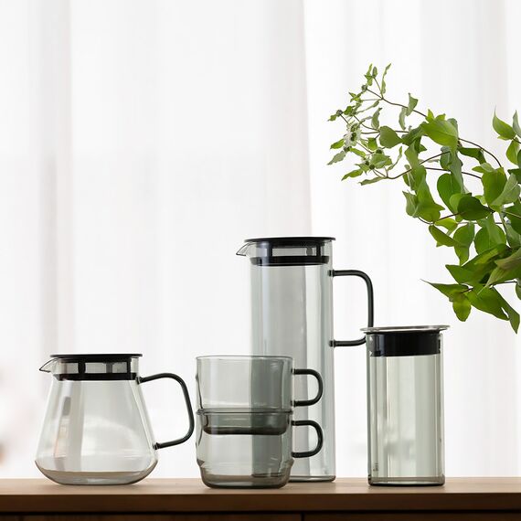 Hario HCT-600-GR Colors Сервировочный чайник 600 мл антрацит, фото , изображение 4