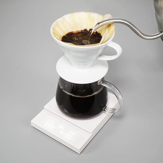 Hario POLARIS Весы для кофе белые, фото , изображение 3 Hario POLARIS Весы для кофе белые, фото , изображение 3