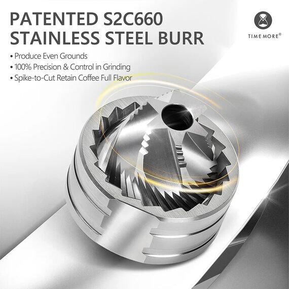 Timemore Chestnut C3 ESP Кофемолка ручная черная, фото , изображение 2