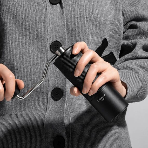 Timemore Chestnut C3 ESP Кофемолка ручная черная, фото , изображение 8