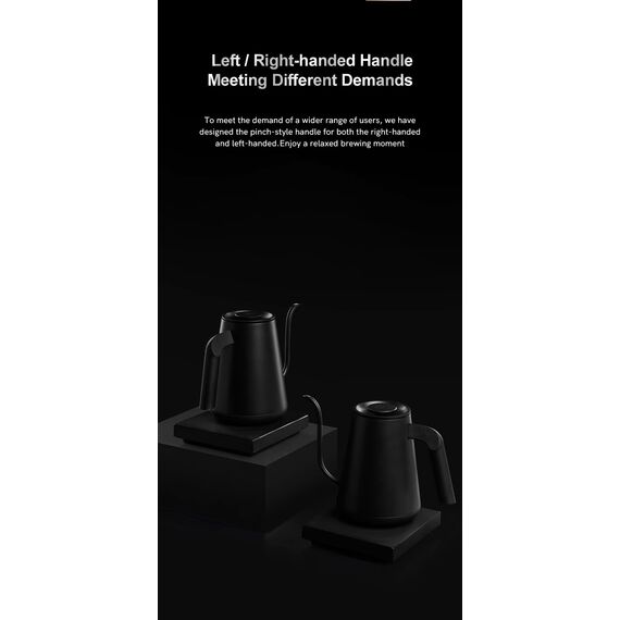 Timemore Fish Smart Pro Электрочайник 900 мл белый для правой руки, фото , изображение 12