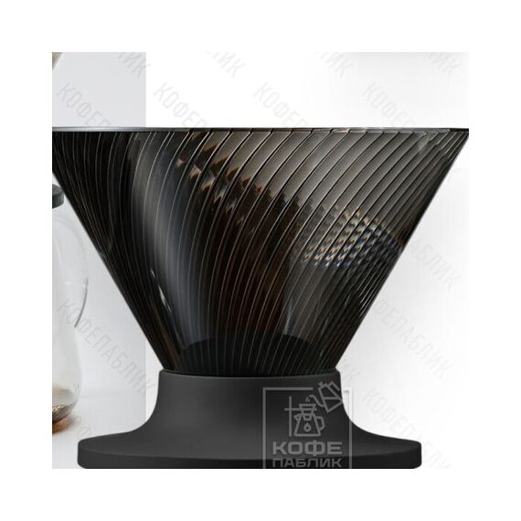 Hario V60 Dripper NEO VDN-02-B Воронка 02 Tritan черная