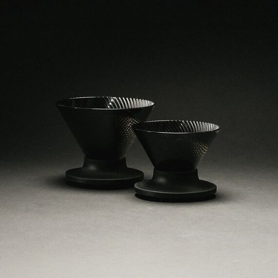 Hario V60 Dripper NEO VDN-02-B Воронка 02 Tritan черная, фото , изображение 11