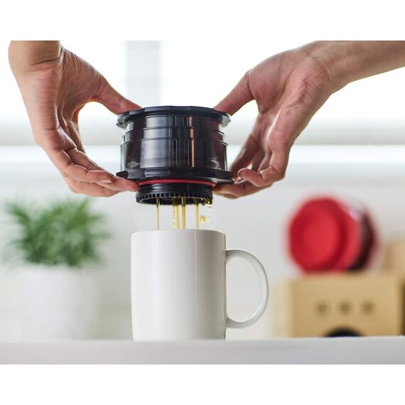 Кофеварка Cafflano Kompact черная, фото , изображение 6