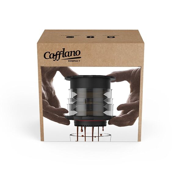 Кофеварка Cafflano Kompact черная, фото , изображение 12