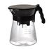 Hario V60 Drip In Пуровер-декантер черный, фото 